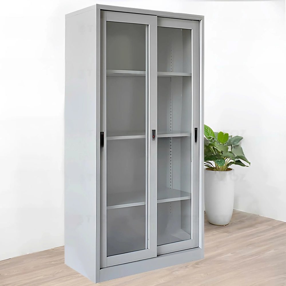 [TLK47] Tủ Locker Sắt Cánh Kính Cửa Lùa - TLK47