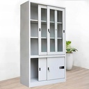 Tủ Locker Sắt 2 Cánh Kính Cửa Lùa - TLK46 1
