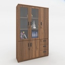 Tủ Tài Liệu 3 Cánh Gỗ MDF Phủ Melamine - THS77 2