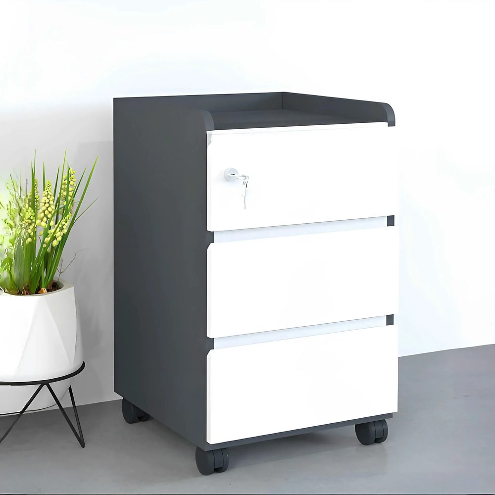 Hộc Tủ Phụ 3 Ngăn Kéo Tay Vát - TP26 1