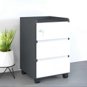 Hộc Tủ Phụ 3 Ngăn Kéo Tay Vát - TP26 1