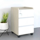 Hộc Tủ Phụ 3 Ngăn Kéo Tay Vát - TP26 3
