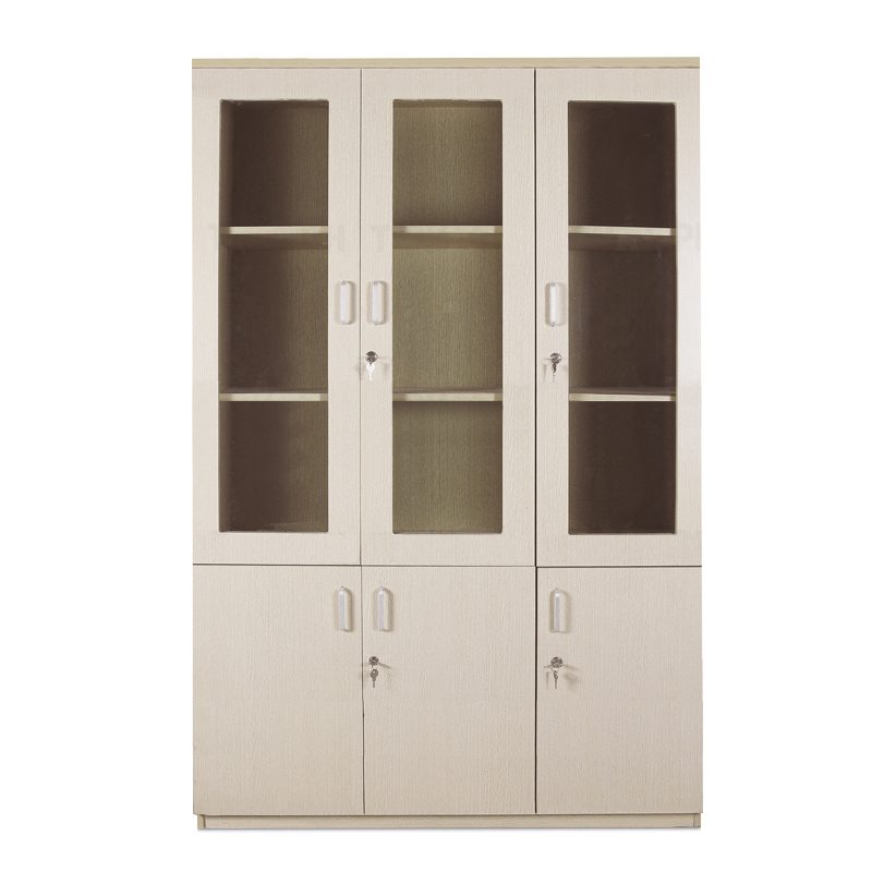 [THS6] Tủ Tài Liệu Gỗ 3 Cánh Classic - THS6