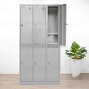 Tủ Locker Sắt Treo Quần Áo 6 Ngăn - TLK39 1