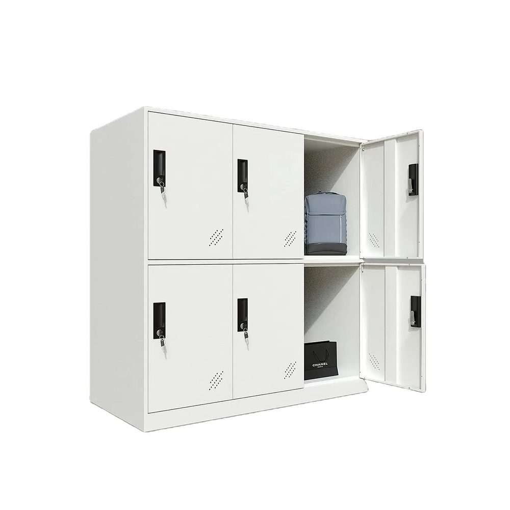 Tủ Loker Sắt 6 Ngăn Cao Cấp - TLK6 1