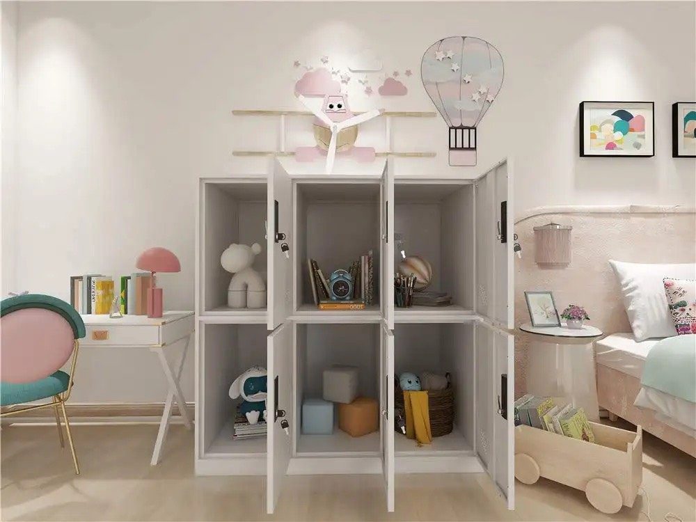 [TLK06] Tủ Loker Sắt 6 Ngăn Cao Cấp - TLK6