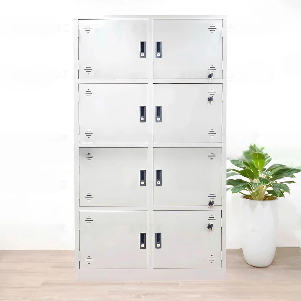 Tủ Locker Sắt 8 Ngăn GIá Rẻ HCM - TLK41 1