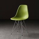 Ghế Cà Phê Eames Chân Sắt Mạ Crom 2