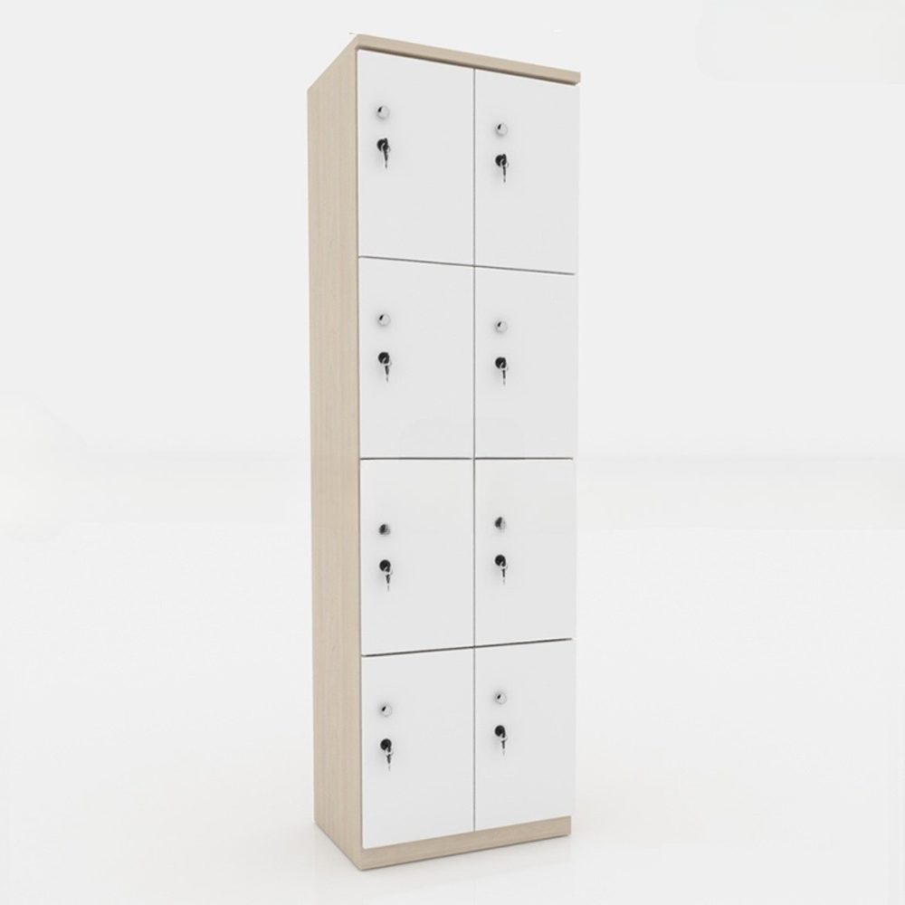 Tủ Loker Gỗ 8 Cánh Đẹp - TLK10 2