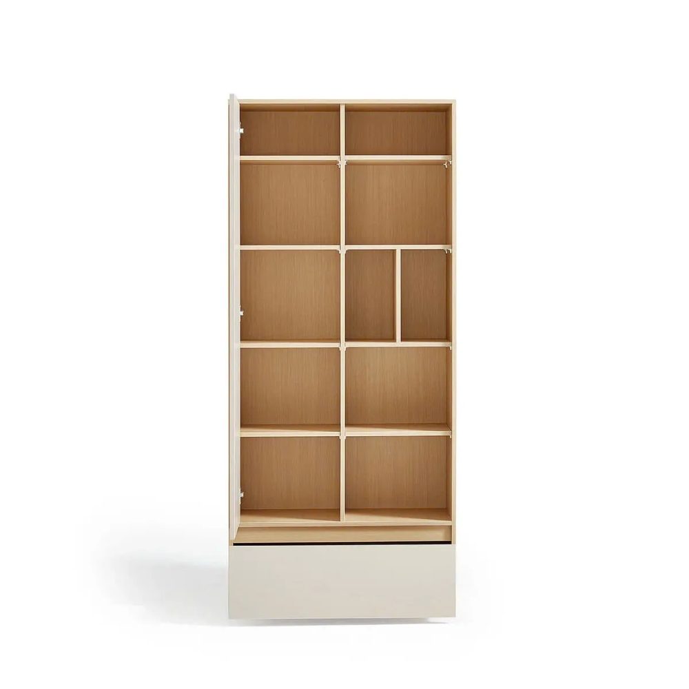 Tủ Tài Liệu Gỗ Nhiều Ngăn Tích Hợp Cánh Mở - THS286 5