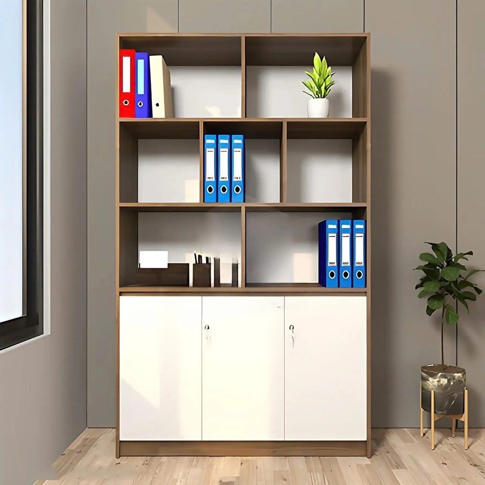 [THS155] Tủ Tài Liệu Gỗ MĐF Nhiều Kệ Đẹp - THS155