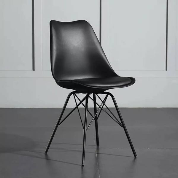 [CF7] Ghế Cà Phê Eames Nệm Chân Sắt - CF7