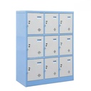[TLK62] Tủ Locker Sắt 9 Ngăn Màu Xanh - TLK62