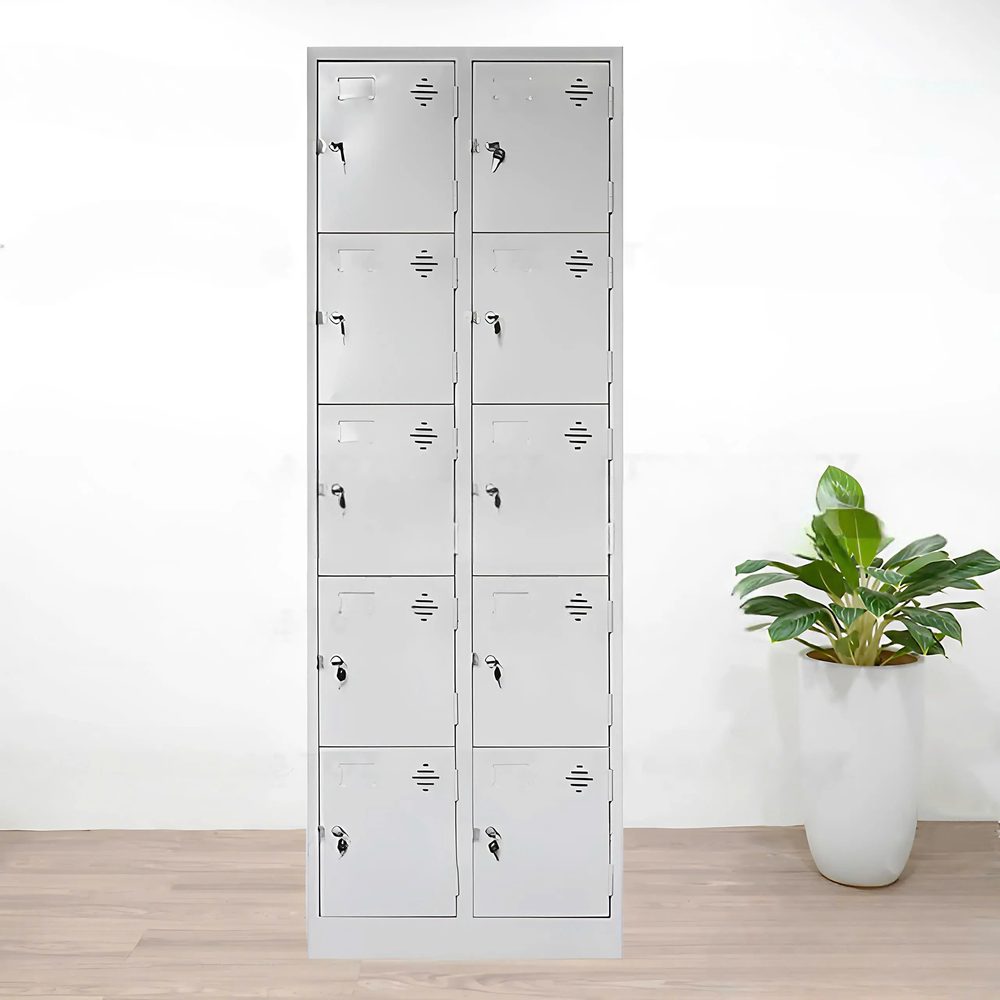 [TLK27] Tủ Locker Sắt 10 Ngăn Chất Lượng - TLK27