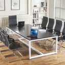 Bàn Họp Văn Phòng Chân Sắt Trắng 2m x 1m 2