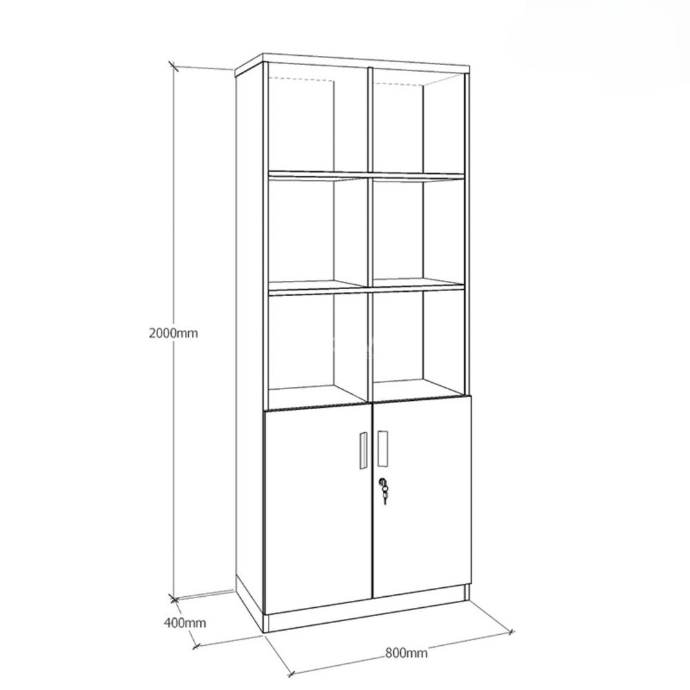 Tủ Văn Phòng Ngăn Tủ Tiện Lợi - THS69 4