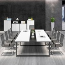 Bàn Họp Văn Phòng Chân Sắt U 3m6 x 1m2 1