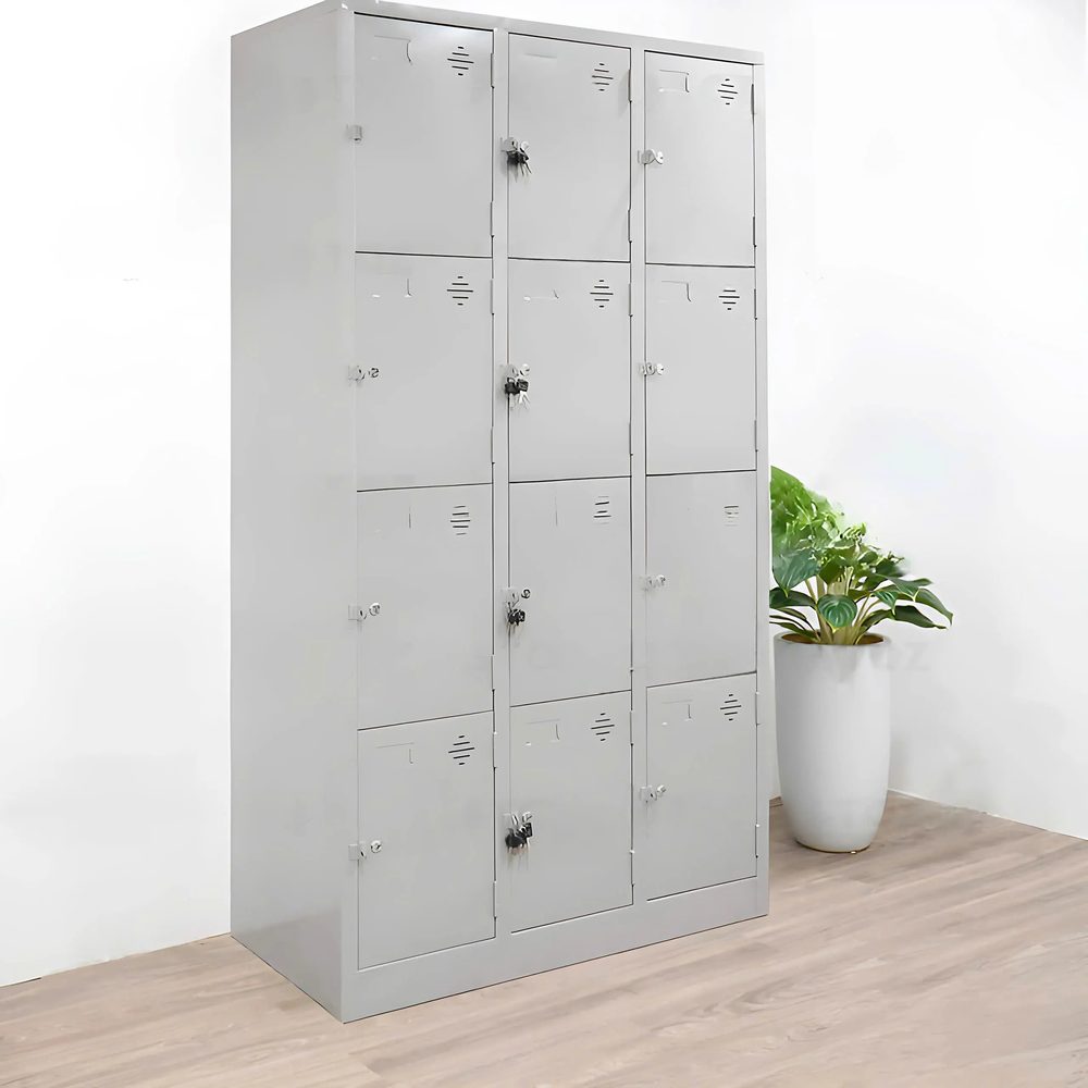 [TLK28] Tủ Locker Sắt 12 Ngăn Cao Cấp- TLK28