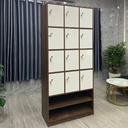 Tủ Locker 12 Ngăn Có Kệ Giày Dép - TLK25 3