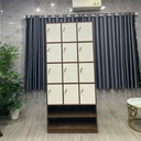 Tủ Locker 12 Ngăn Có Kệ Giày Dép - TLK25 4