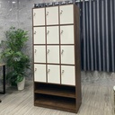 [TLK25] Tủ Locker 12 Ngăn Có Kệ Giày Dép - TLK25