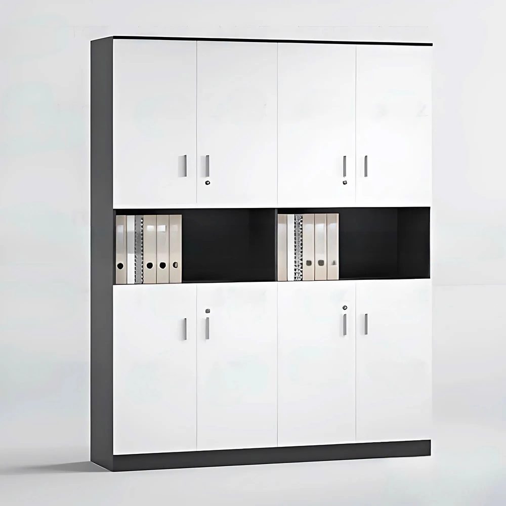 [THS261] Tủ Tài Liệu Văn Phòng Trắng Pha Chì - THS260