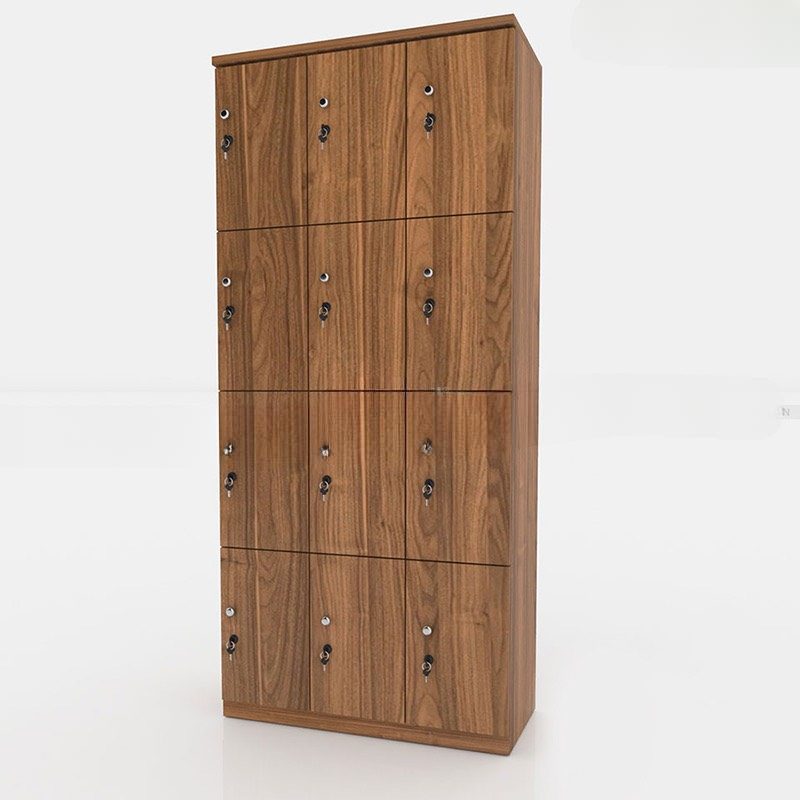 Tủ Locker Gỗ 12 Cánh Sang Trọng - TLK14 1