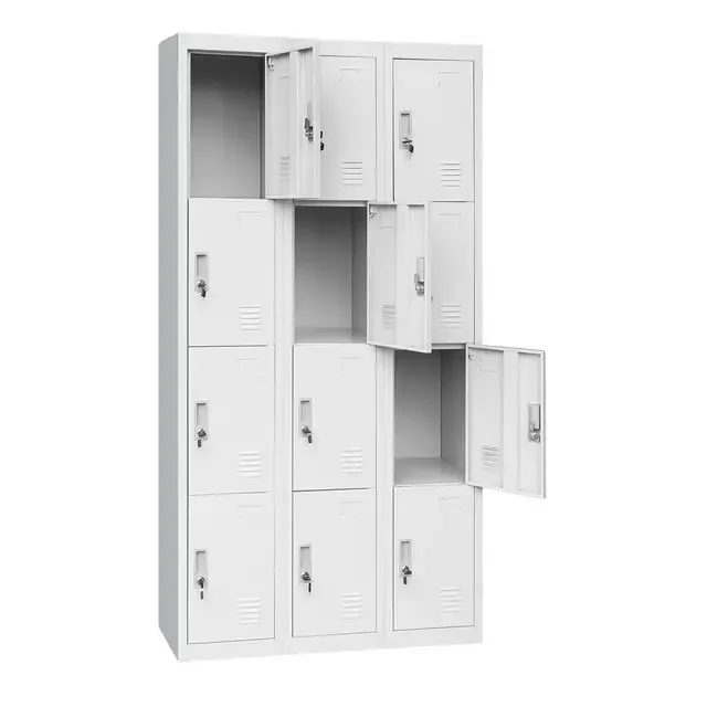 [TLK1] Tủ Loker Sắt Thông Minh 12 Cánh - TLK1