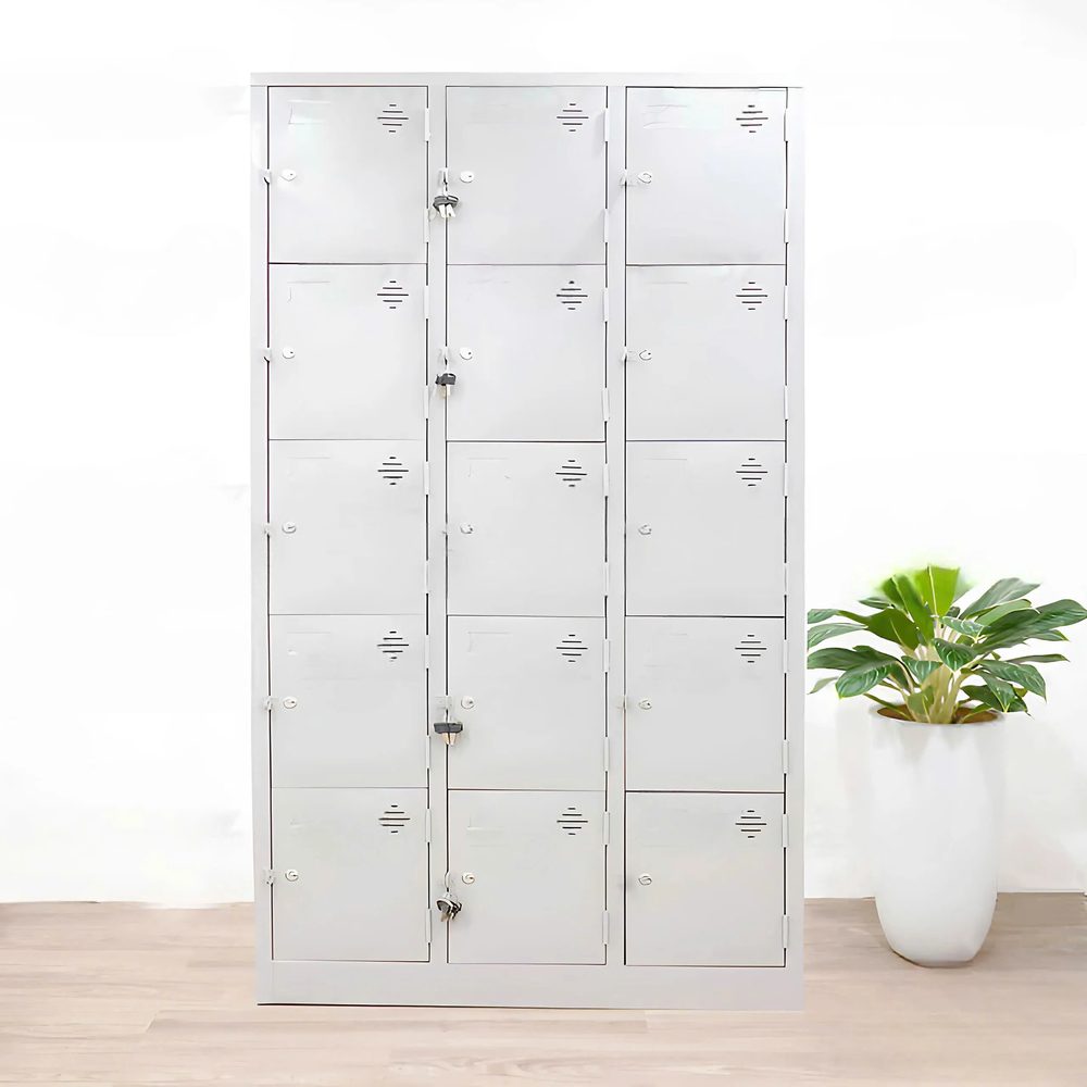 Tủ Locker Sắt Để Đồ Nhân Viên 15 Ngăn - TLK29 2