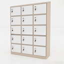 Tủ Locker Gỗ 15 Cánh Khóa Tiện Lợi - TLK12 1
