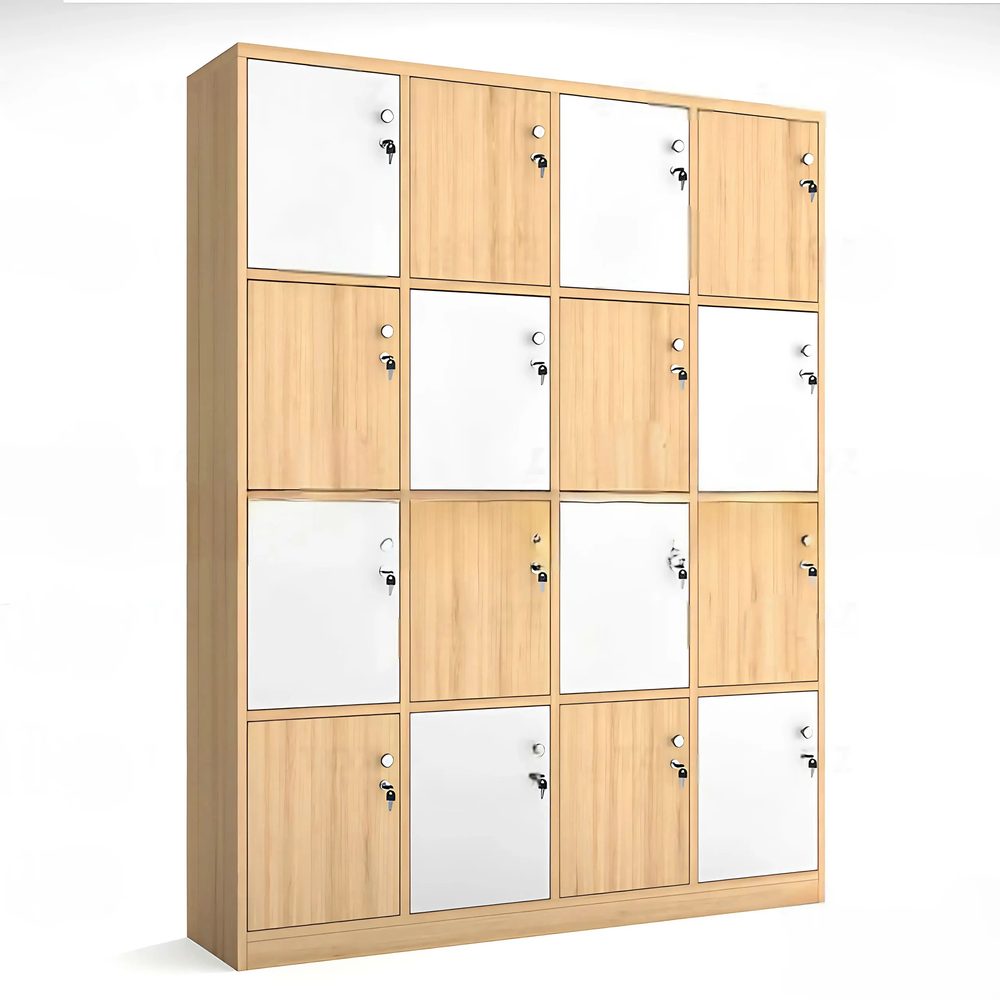 Tủ Locker Gỗ 16 Ngăn Đa Năng - TLK79 1