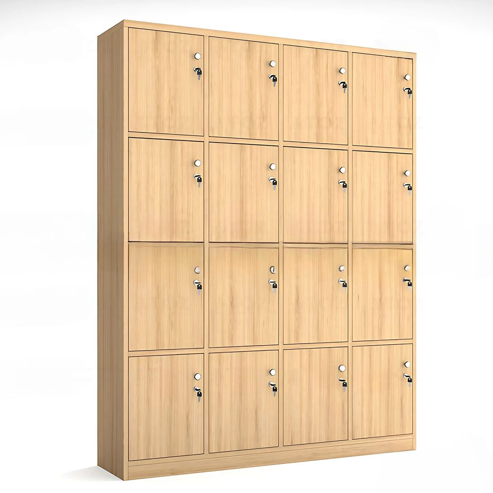 Tủ Locker Gỗ 16 Ngăn Đa Năng - TLK79 2