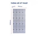 Tủ Locker Sắt 16 Ô Đựng Đồ Cá Nhân - TLK58 2