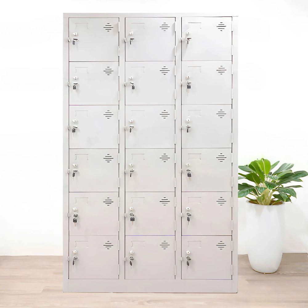 Tủ Locker Sắt Công Sở 18 Ngăn - TLK30 1