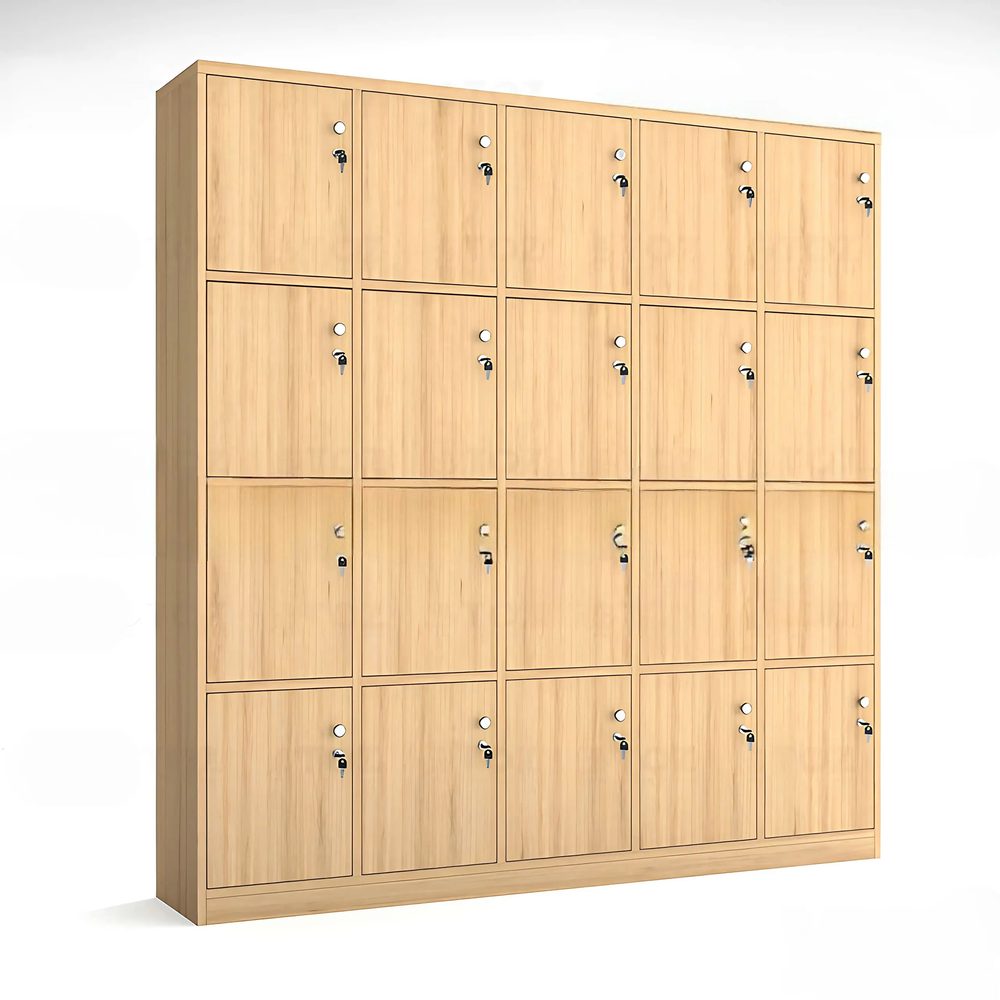 Tủ Locker Gỗ MDF 20 Ngăn - TLK80 2