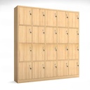 Tủ Locker Gỗ MDF 20 Ngăn - TLK80 2