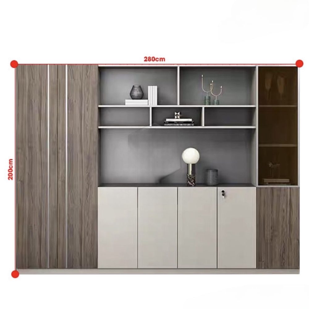 Tủ Tài Liệu Gỗ Đẳng Cấp Hiện Đại - THS148 2