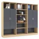 Tủ Tài Liệu Gỗ Lãnh Đạo Kệ Trang Trí - THS142 1