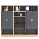 [TMHS127] Tủ Tài Liệu Gỗ Lãnh Đạo Kệ Trang Trí - THS142