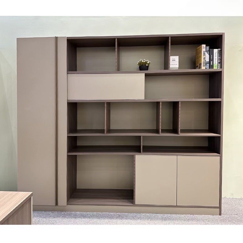 Tủ Tài Liệu Trang Trí Gỗ Công Nghiệp - THS139 2
