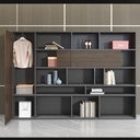 Tủ Tài Liệu Có Kệ Để Đồ Trang Trí - THS128 1