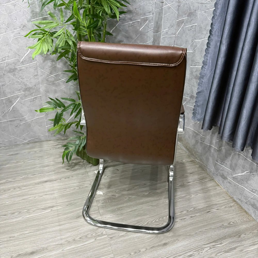 Ghế Giám Đốc Chân Quỳ Da Nâu Sang Trọng - GQ36 2