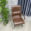 Ghế Giám Đốc Chân Quỳ Da Nâu Sang Trọng - GQ36 3