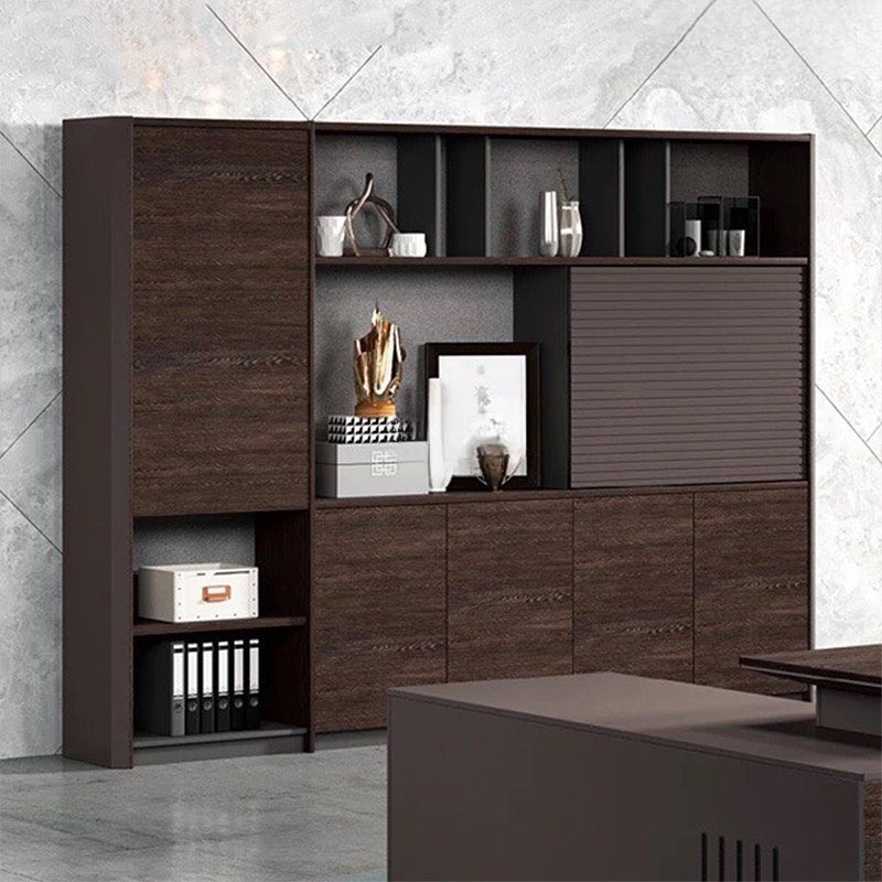 [THS114] Tủ Tài Liệu Gỗ MDF Giá Rẻ - THS114