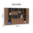 Tủ Văn Phòng Thiết Kế Sang Trọng - THS49 1