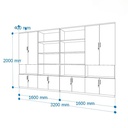 Tủ Tài Liệu Gỗ Lưu Trữ An Toàn - THS46 1