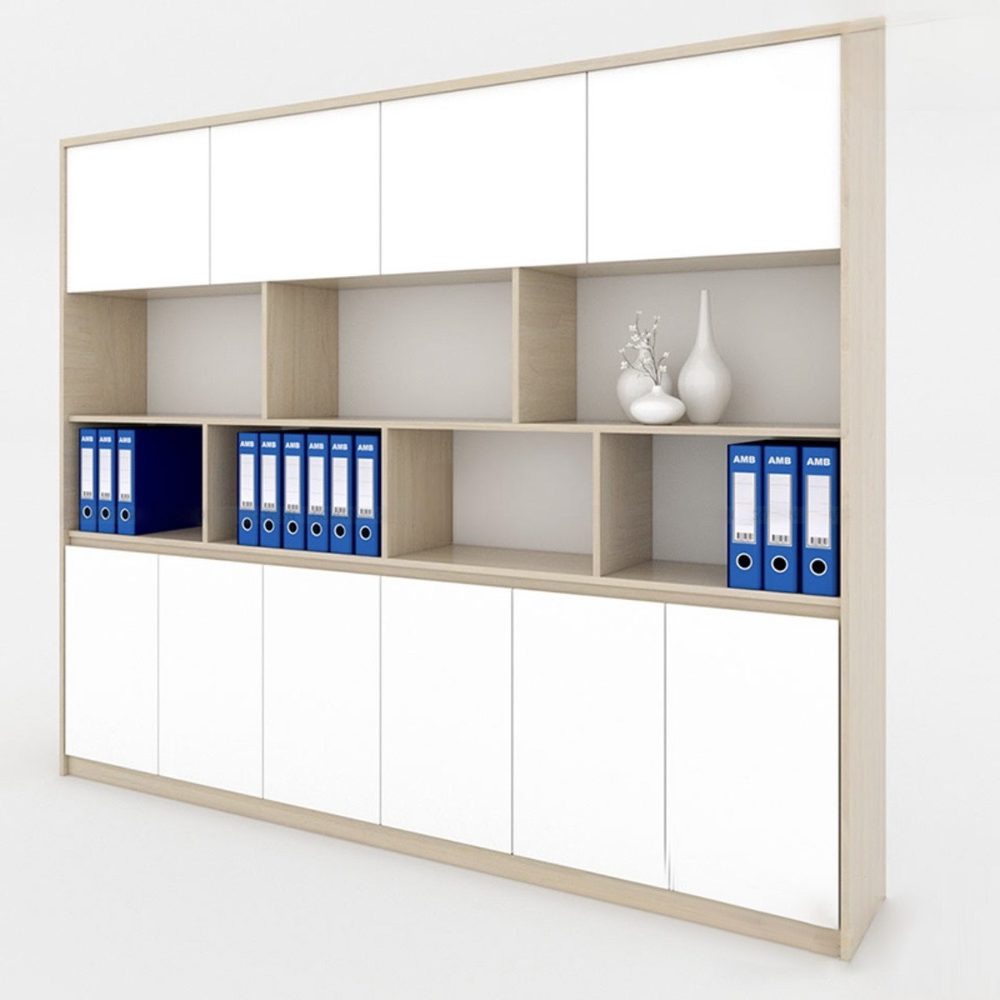 Tủ Văn Phòng Gỗ Công Nghiệp Hiện Đại - THS42 2