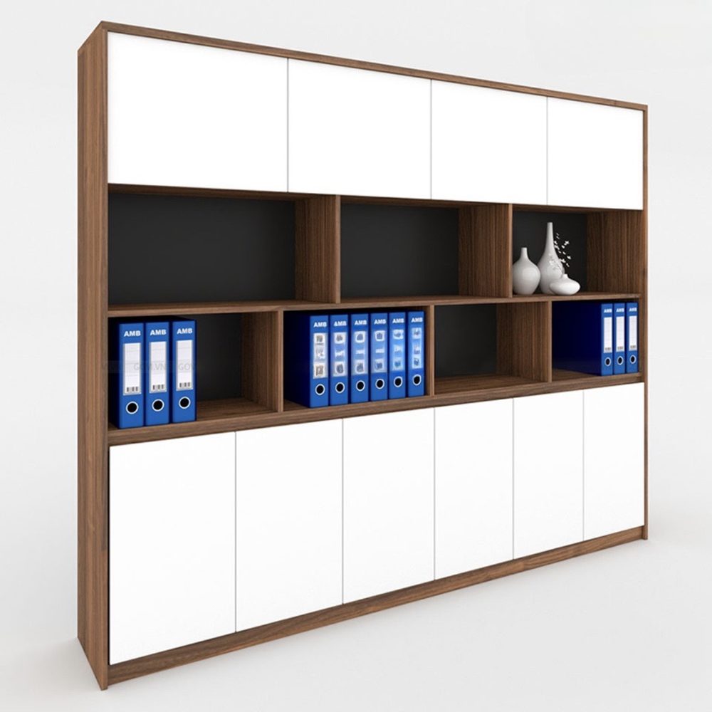 Tủ Văn Phòng Gỗ Công Nghiệp Hiện Đại - THS42 4