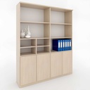 Tủ Tài Liệu Gỗ Công Nghiệp Classic - THS40 1