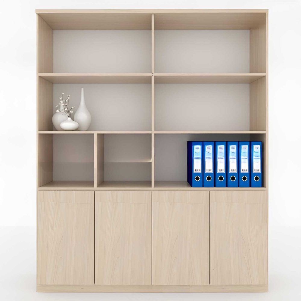 Tủ Tài Liệu Gỗ Công Nghiệp Classic - THS40 2